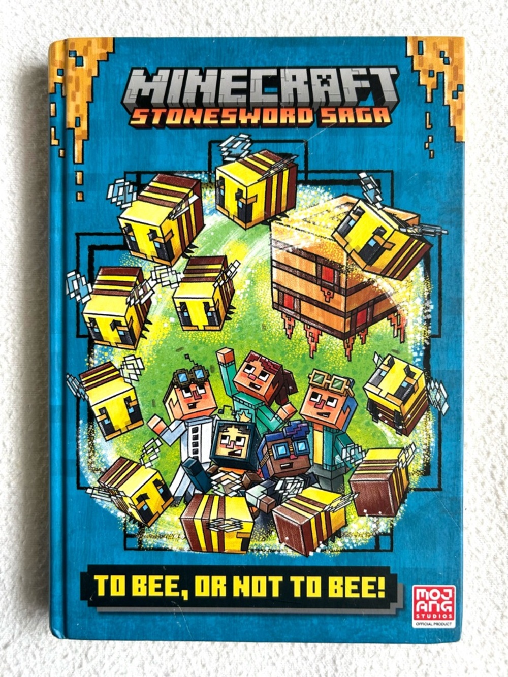 4/$20 Minecraft Stonesword Saga - To Bee, Or Not To Bee - Hardcover Kids Book